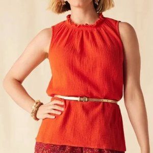 NIB- NWT Matilda Jane maui mocked neck tank size Large